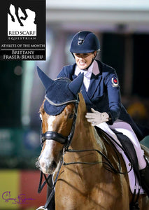 Brittany Fraser-Beaulieu - Dressage Athlete of the Month January 2018