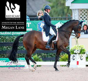 MEGAN LANE - DRESSAGE ATHLETE OF THE MONTH FEBRUARY 2018