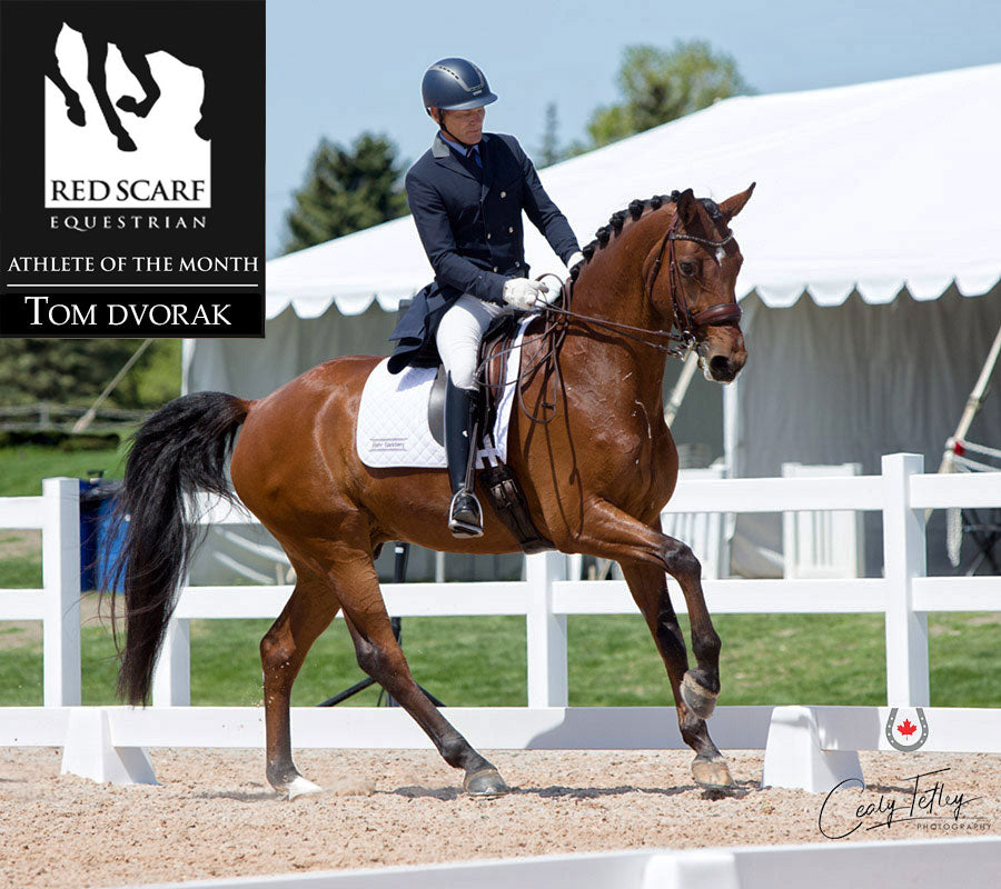 Tom Dvorak - Dressage Athlete of the Month May 2018