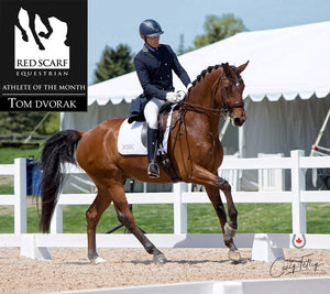 Tom Dvorak - Dressage Athlete of the Month May 2018