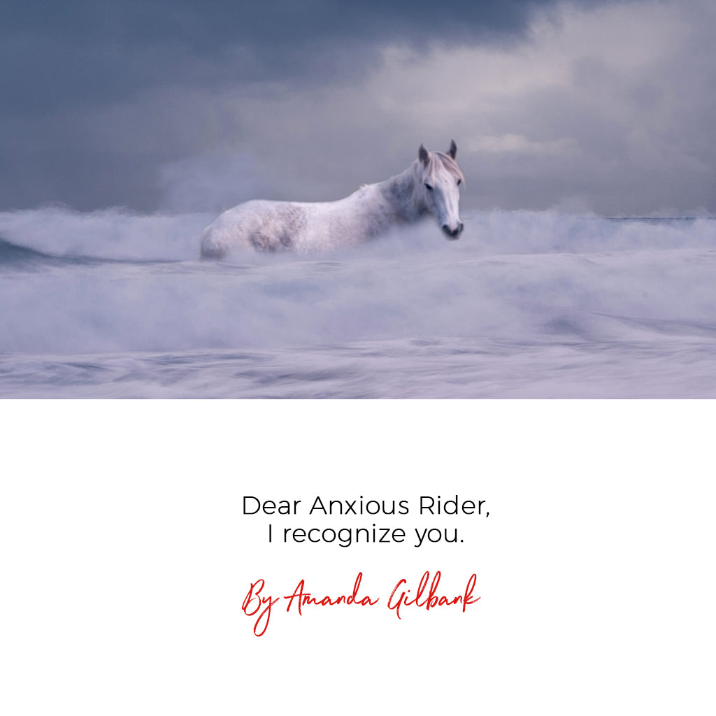 Dear Anxious Rider - A Blog from Red Scarf Equestrian