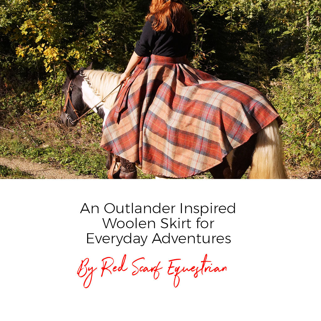 An Outlander Inspired Woolen Skirt for Everyday Adventures