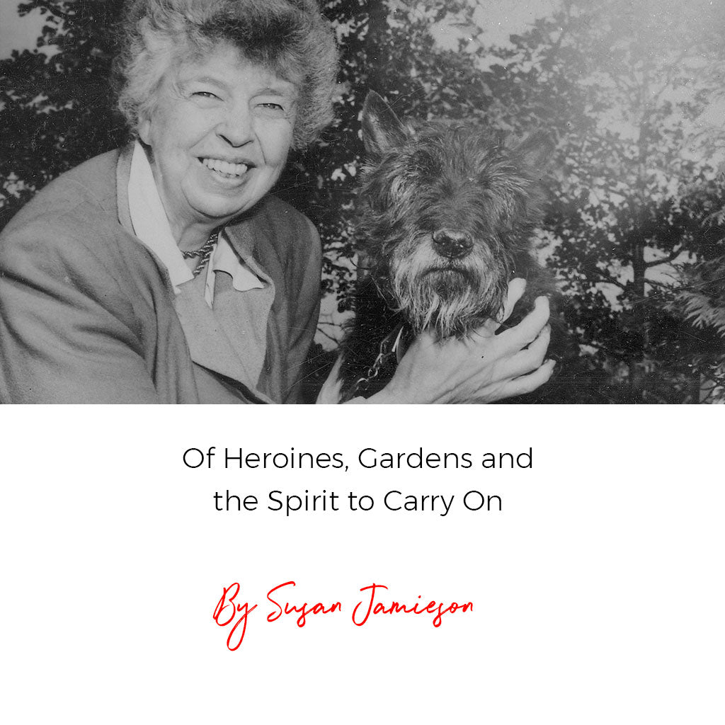 Of Heroines, Gardens and the Spirit to Carry On