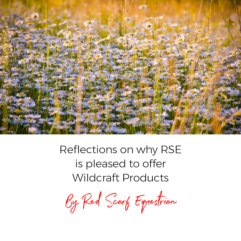 Reflections on why RSE is pleased to offer Wildcraft Products