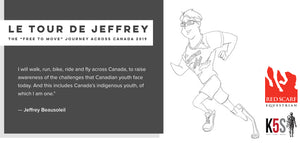 Red Scarf Equestrian Proud to Support Jeffrey Beausoleil's Tour de Jeffrey/Free to Move Journey