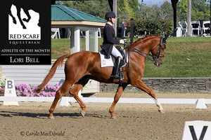 LORI BELL - DRESSAGE ATHLETE OF THE MONTH JUNE 2018