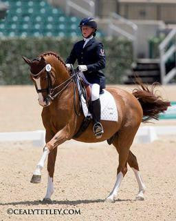 Camille Carier Bergeron - Dressage Athlete of the Month March 2017