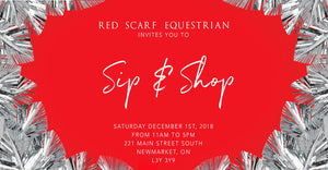 Red Scarf Equestrian Sip & Shop Event