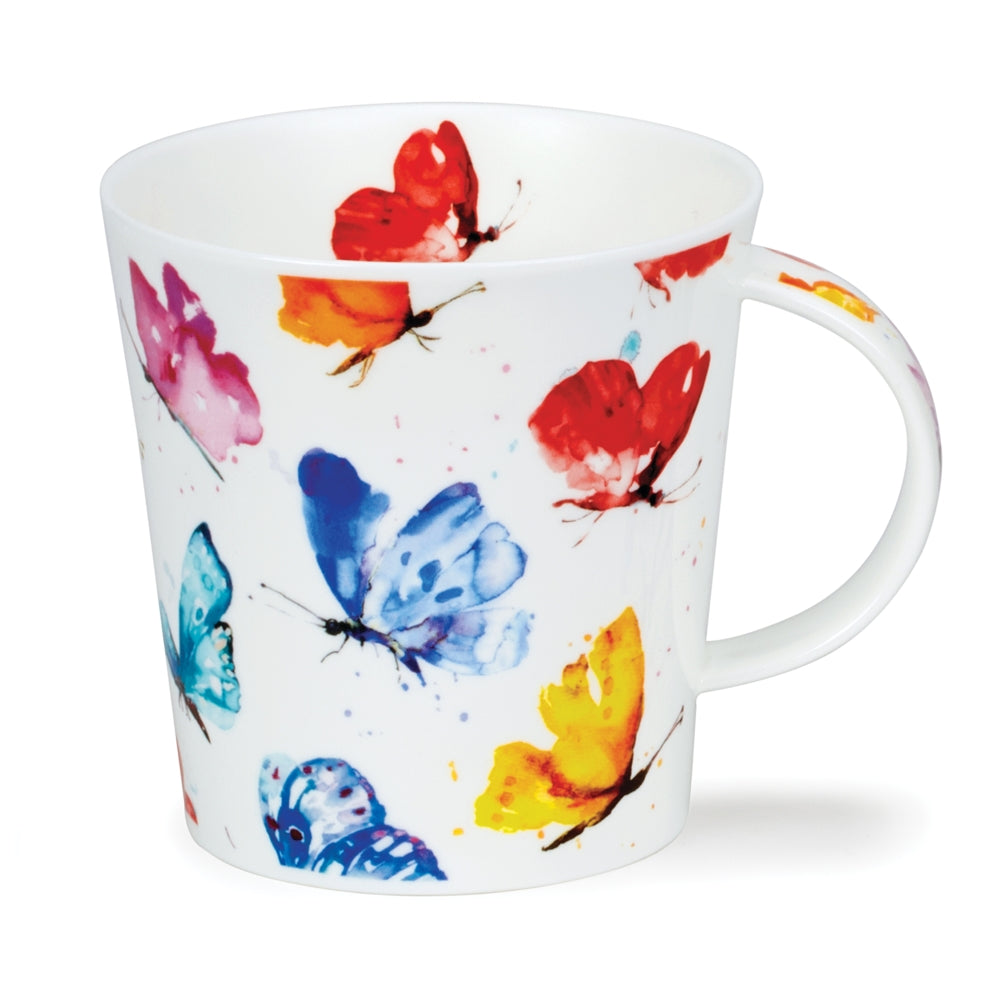 Dunoon Mugs - Flight of Fancy (Butterflies) by Jake Lewis