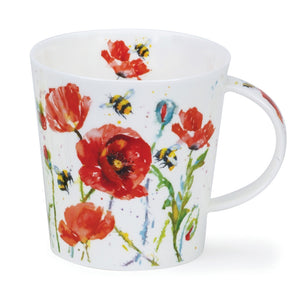 Dunoon Mugs - Busy Bees (Amongst Poppies) by Harrison Ripley