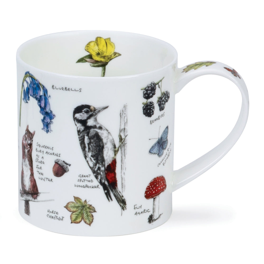 Dunoon Mugs - Woodland Notebook by Hannah Longmuir