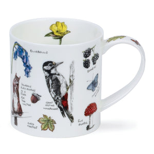 Dunoon Mugs - Woodland Notebook by Hannah Longmuir