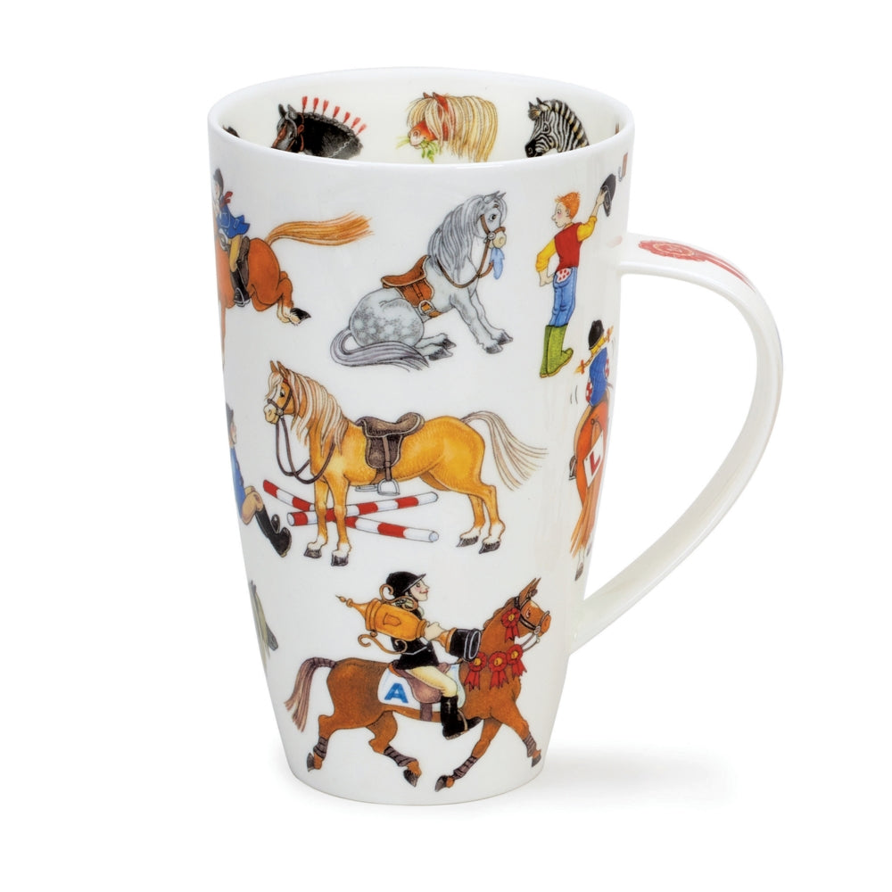 Dunoon Mugs - Horse Play by Cherry Denman