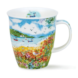 Dunoon Mugs - Nevis Coastal View Garden by Clare Tupper