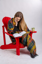 Load image into Gallery viewer, Highland Collection - Deluxe Merino Wool Blanket - Antique Buchanan

