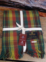 Load image into Gallery viewer, Highland Collection - Deluxe Merino Wool Blanket - Canadian Rockies Tartan

