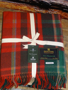 Highland Collection - Deluxe Merino Wool Blanket - Tartan of New Brunswick