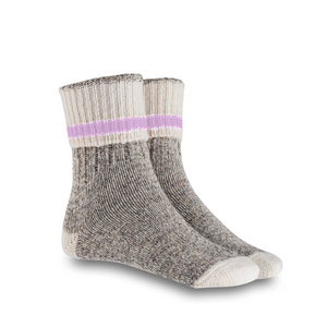 XS UNIFIED: Lavender Wool Cabin Socks