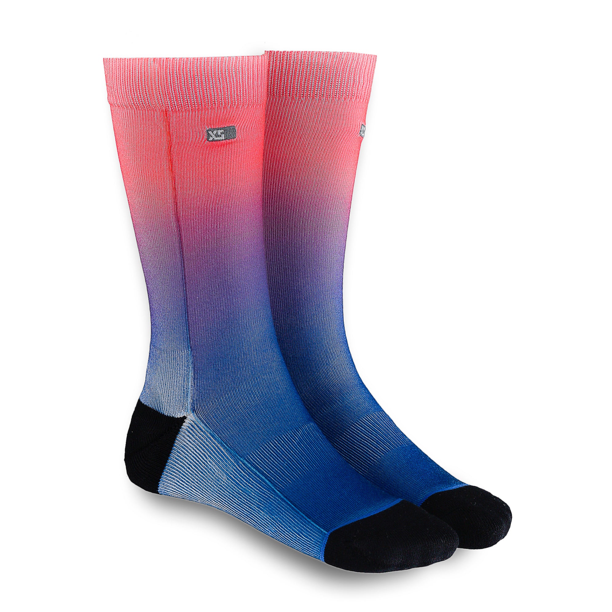 XS UNIFIED: Coral Ombré Socks