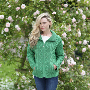 Women's: Merino Wool Zip Cardigan (X3096)