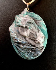 Wind Necklace by Ann Clifford