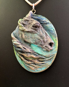 Wind Necklace by Ann Clifford