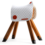 Load image into Gallery viewer, Dressage Saddle Pad with Patches
