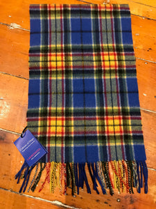 Tartan Lambswool Winter Scarf for Women Colours of Hope Cancer Buy in Canada at Red Scarf Equestrian
