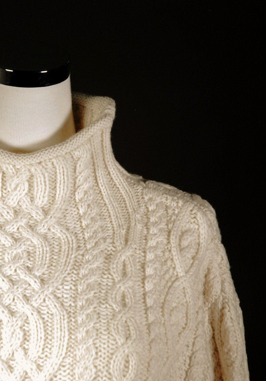 Womens: Merino Wool Funnel Neck Sweater