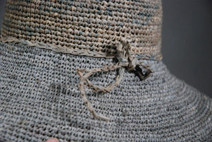 Raffia Hats: Two Toned Floppy Hats