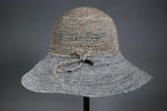 Load image into Gallery viewer, Raffia Hats: Two Toned Floppy Hats
