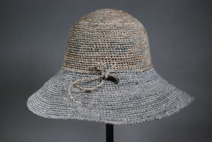 Raffia Hats: Two Toned Floppy Hats