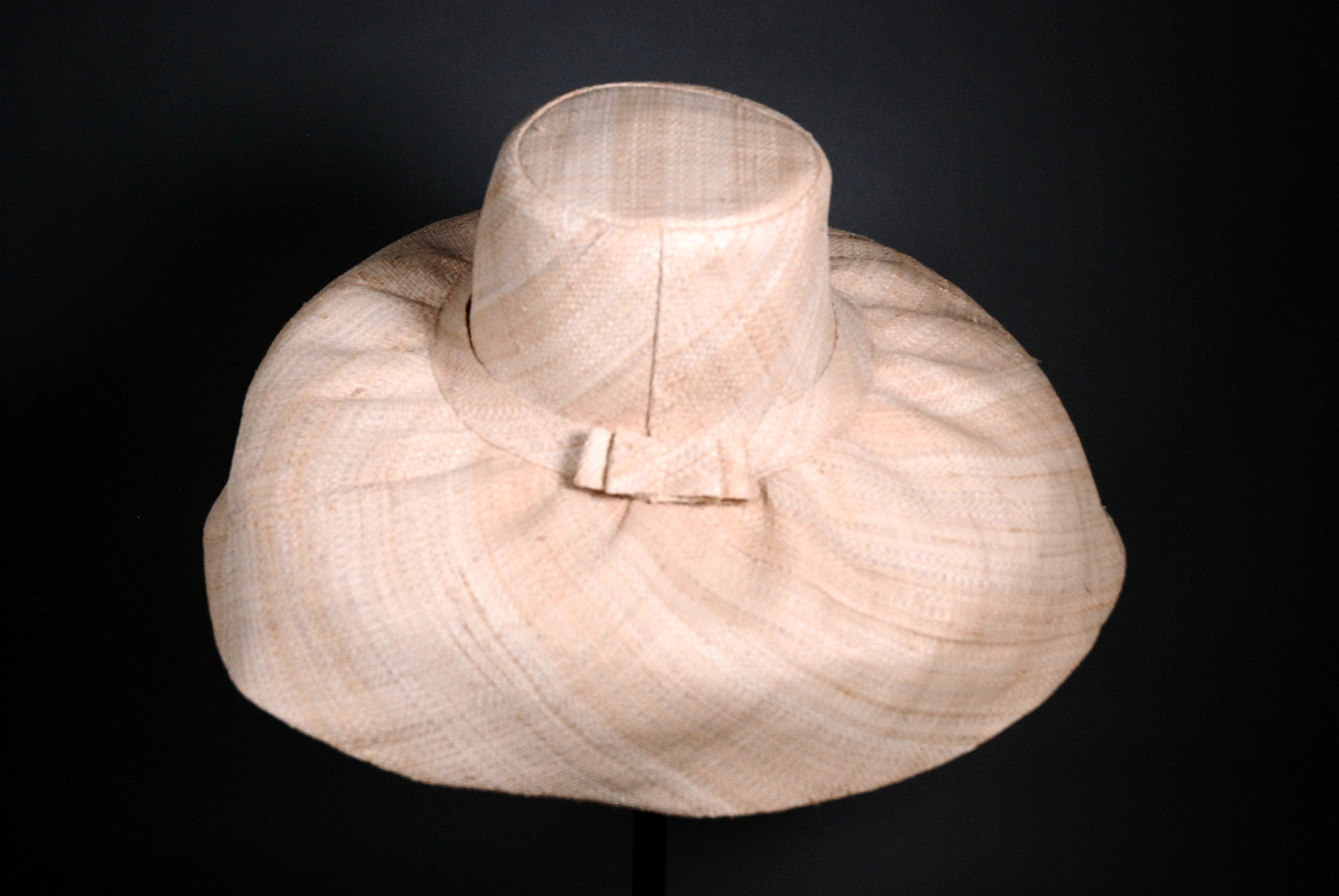 Raffia Hats: Plain Wide Brim Hats