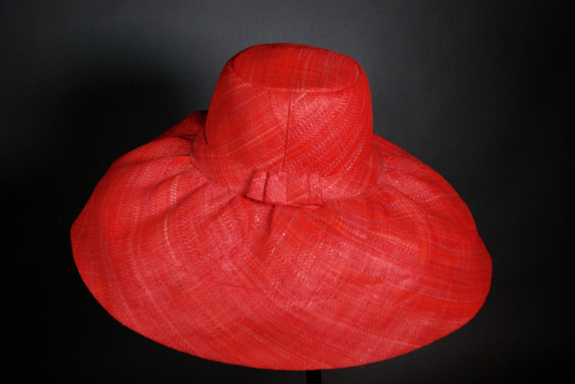 Raffia Hats: Plain Wide Brim Hats