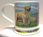 Load image into Gallery viewer, Buy Dunoon Mugs in Canada : Iona Country Dogs Labradors - Red Scarf Equesrian
