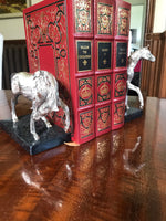 Load image into Gallery viewer, Cast Aluminum Horse Statues Book Ends
