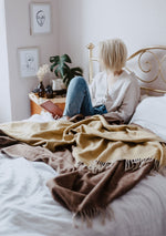Load image into Gallery viewer, Recycled Wool Blanket in Various Patterns and Colours
