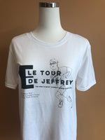 Load image into Gallery viewer, Le Tour de Jeffrey: &#39;Support Jeffrey&#39; T-Shirts
