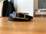 Load image into Gallery viewer, Leather &#39;Double Bar&#39; Bracelet
