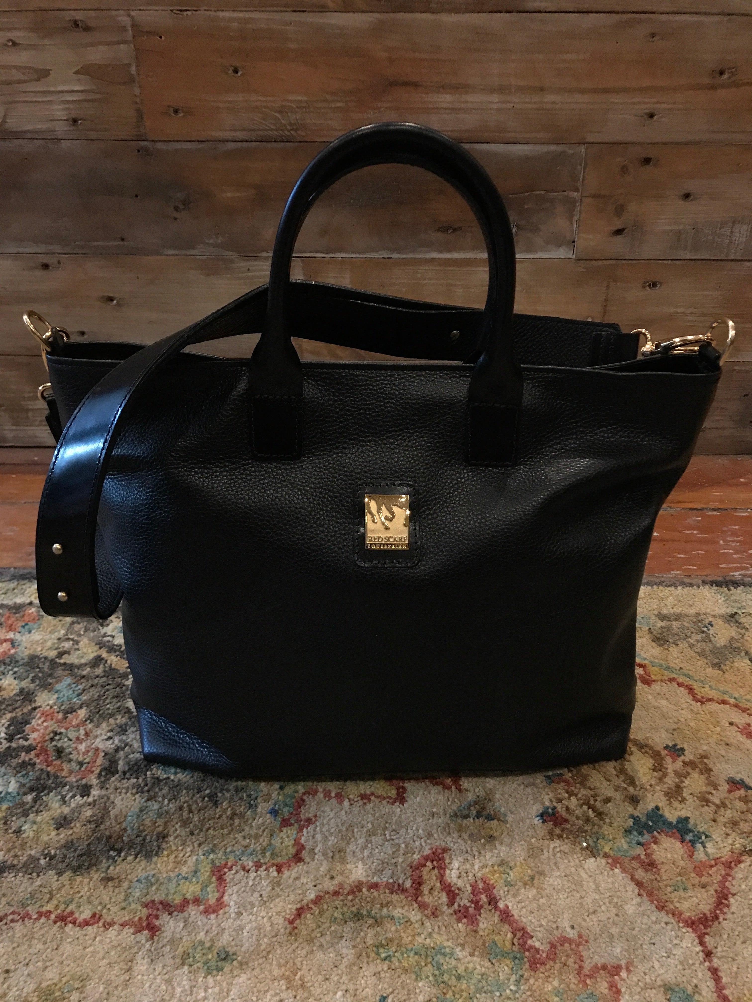 JET SETTER BAG - PATENT BLACK