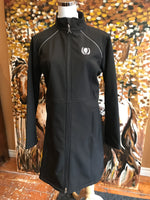 Load image into Gallery viewer, Arista Equestrian Long Weatherproof Softshell Jacket. Shop online for equestrian and riding gear at Red Scarf Equestrian Canada.
