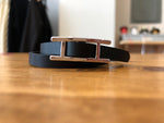 Load image into Gallery viewer, Leather &#39;Double Bar&#39; Bracelet
