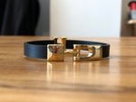 Load image into Gallery viewer, Leather &#39;Claspe&#39; Bracelet
