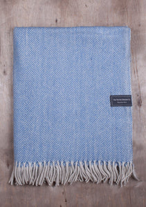 Recycled Wool Blanket in Various Patterns and Colours