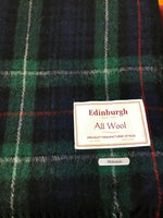 Load image into Gallery viewer, Tartan Wool Blanket in Mckenzie. Woven in the UK. Buy online at Red Scarf Equestrian Canada.
