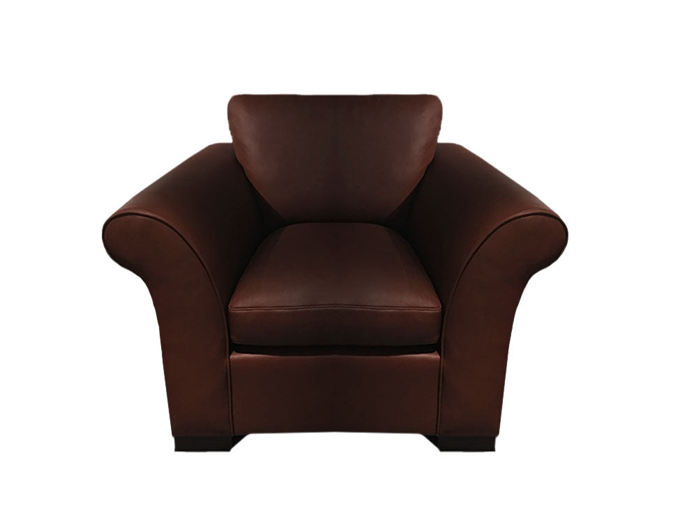The Oldenburg: Leather Chair