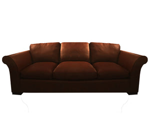 The Oldenburg: Leather Sofa