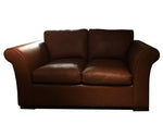 Load image into Gallery viewer, The Oldenburg: Leather Loveseat
