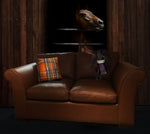 Load image into Gallery viewer, The Oldenburg: Leather Loveseat
