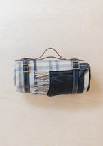 Load image into Gallery viewer, Recycled Wool Waterproof Picnic Blanket in Assorted Colours and Tartans

